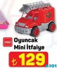 MGS OYUNCAK MİNİ İTFAİYE indirimli fiyat MGS OYUNCAK MİNİ İTFAİYE fiyat ve kampanya bilgisi